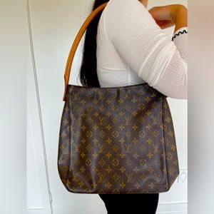Authentic Louis Vuitton Monogram Looping GM shoulder bag with dustbag!